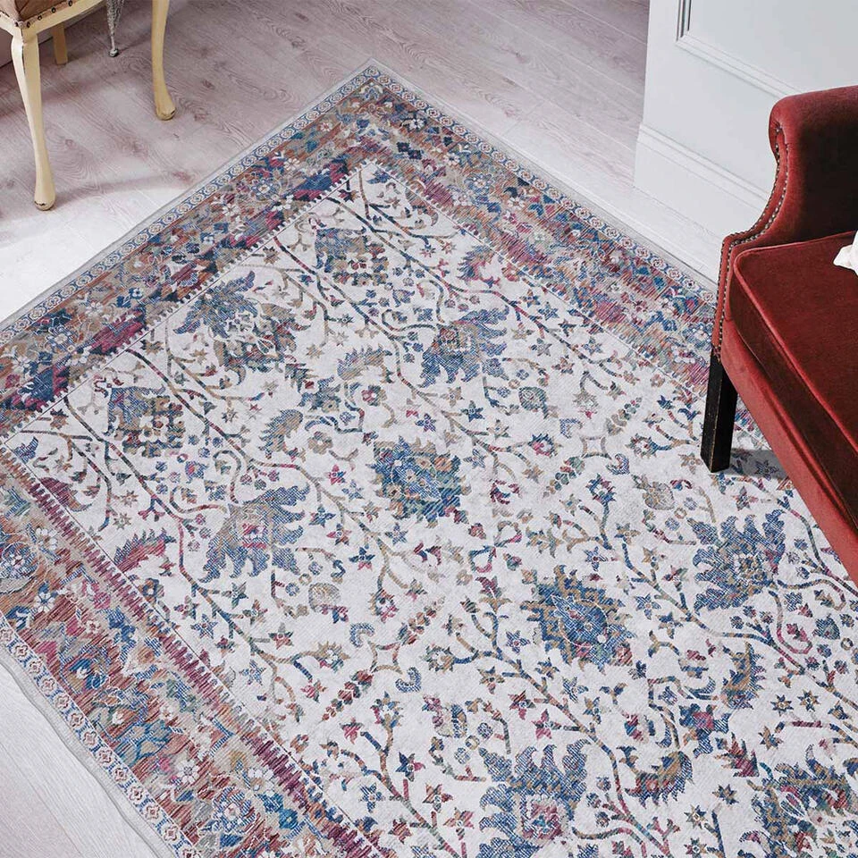 Floorita Easy-care Vloerkleed Cypress - Ivoor - 160x230 Cm 6 Floorita Easy-care Vloerkleed Cypress - Ivoor - 160x230 Cm - Afbeelding 4