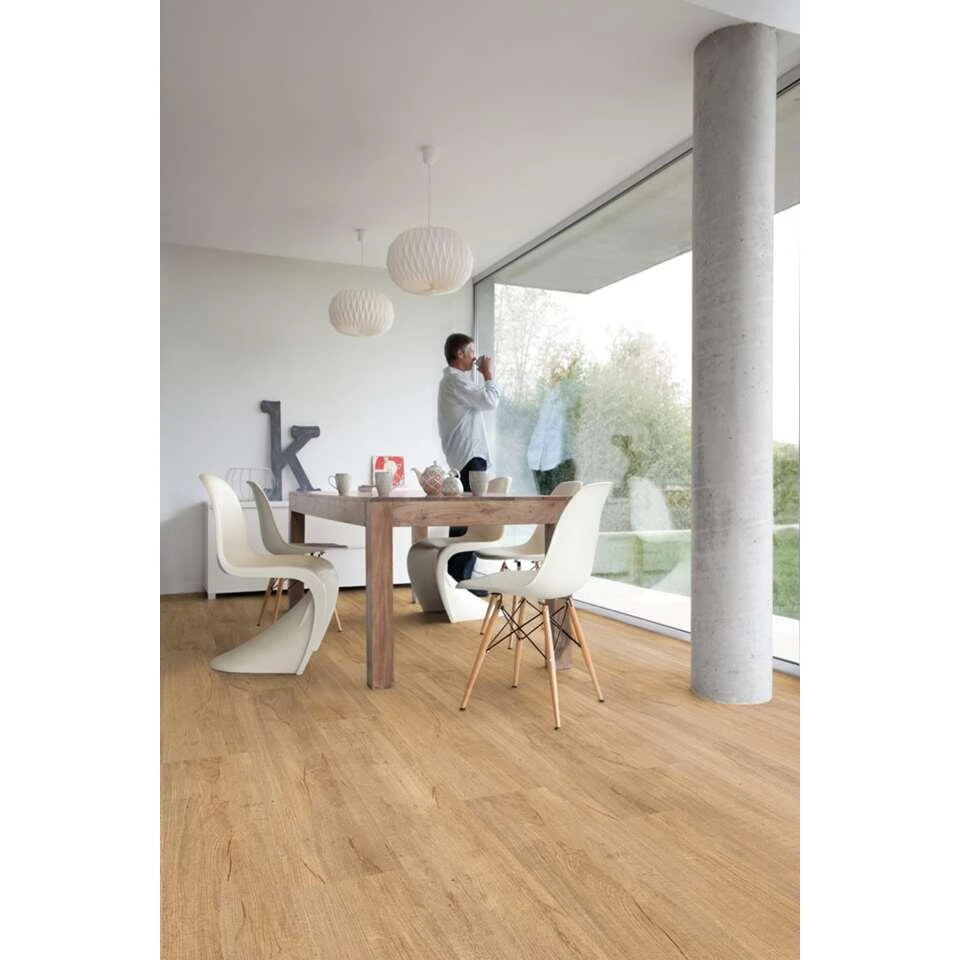 PVC Vloer Creation 30 Clic (extra Lang) - Swiss Oak Golden 5 PVC Vloer Creation 30 Clic (extra Lang) - Swiss Oak Golden - Afbeelding 3