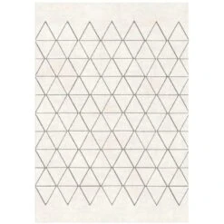 Vloerkleed Rivoli - Crème - 160x230 Cm