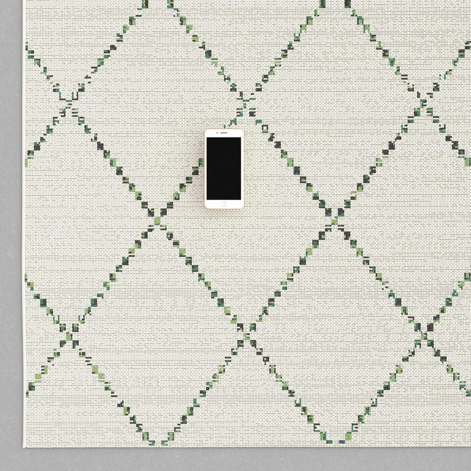 Vloerkleed Talara - Crème/groen - 160x230 Cm 5 Vloerkleed Talara - Crème/groen - 160x230 Cm - Afbeelding 3