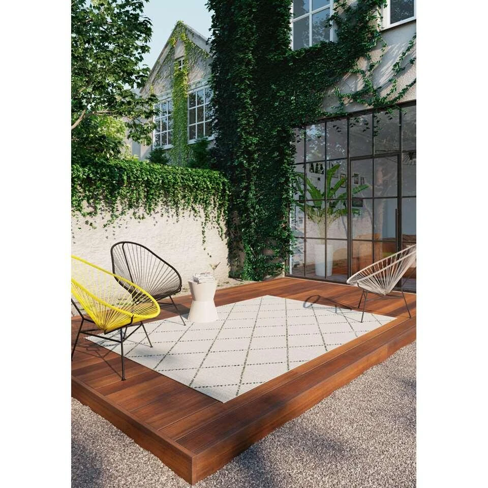 Vloerkleed Talara - Crème/groen - 160x230 Cm 6 Vloerkleed Talara - Crème/groen - 160x230 Cm - Afbeelding 4