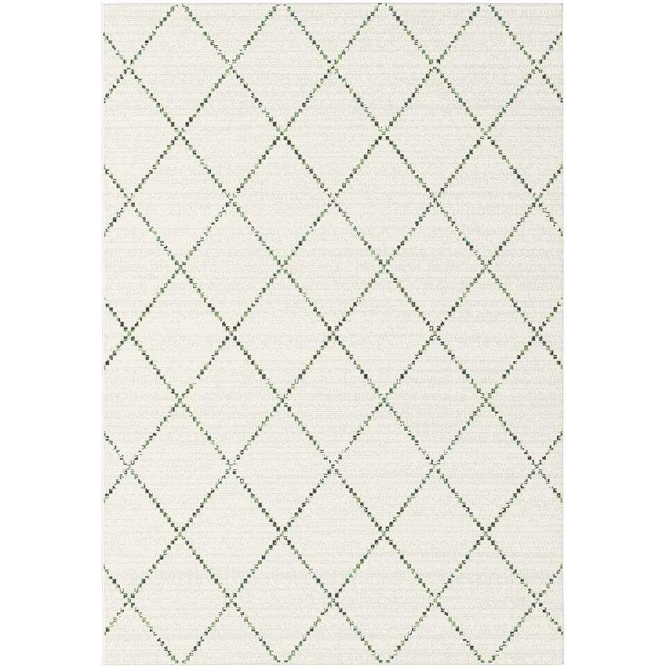 Vloerkleed Talara - Crème/groen - 160x230 Cm 3 Vloerkleed Talara - Crème/groen - 160x230 Cm