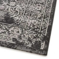 Vloerkleed Vintage - Zwart - 200x290 Cm -Tapijt Wereld 81027490 0300