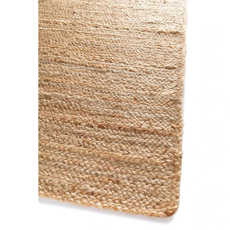 Vloerkleed Menaka - Goudkleur - 160x160 Cm 4 Vloerkleed Menaka - Goudkleur - 160x160 Cm - Afbeelding 2