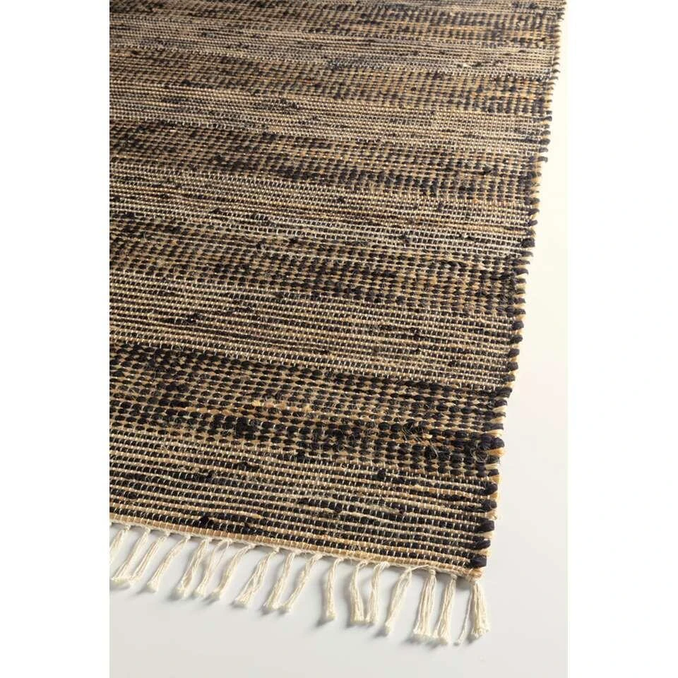 Vloerkleed Timia - Zwart - 160x230 Cm 4 Vloerkleed Timia - Zwart - 160x230 Cm - Afbeelding 2