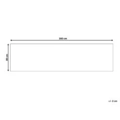 Beliani Loper - BESLER Multicolor Katoen 80x300 Cm -Tapijt Wereld 900695feef254da093b800e5afa41f30