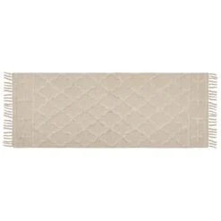 Beliani Loper - TOZLU Beige Katoen 80x230 Cm 9 Beliani Loper - TOZLU Beige Katoen 80x230 Cm -Tapijt Wereld 90c165384b7c4ab8ab88ed7a49fe82b6