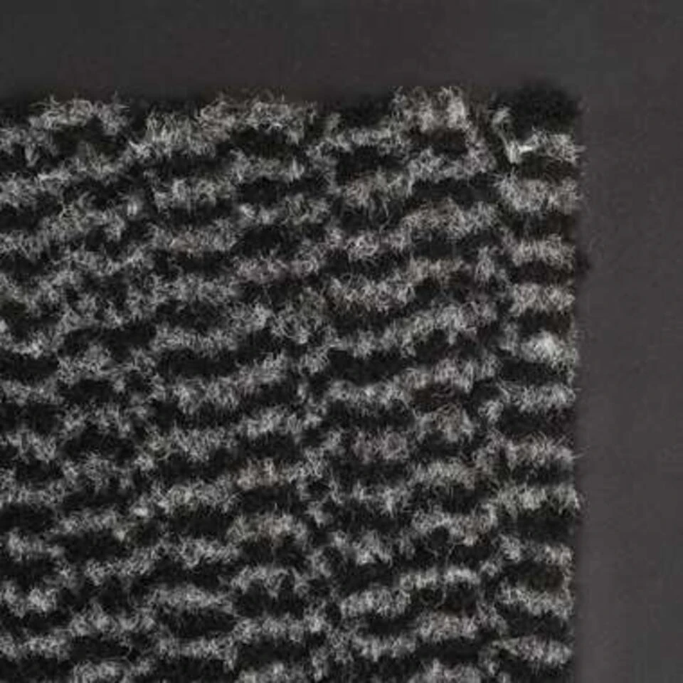 VidaXL Droogloopmatten 2 St Rechthoekig Getuft 60x90 Cm Antraciet 4 VidaXL Droogloopmatten 2 St Rechthoekig Getuft 60x90 Cm Antraciet - Afbeelding 2