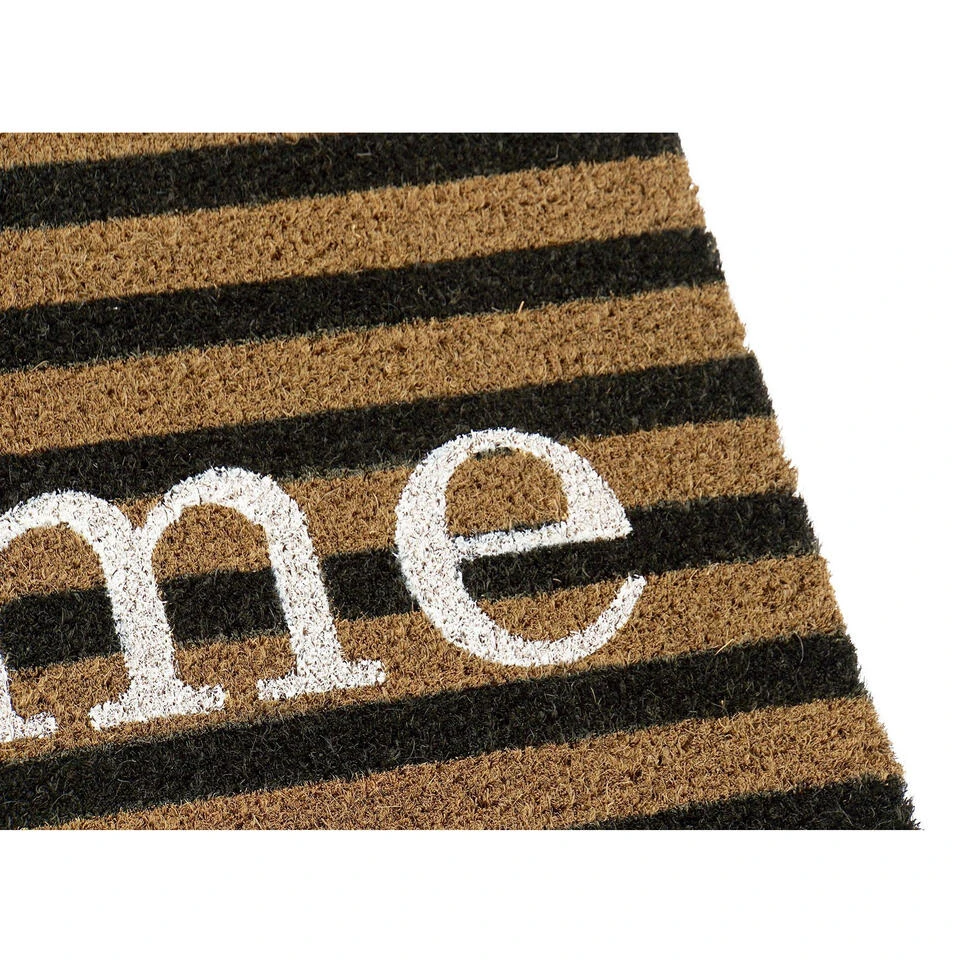 Items Deurmat - Love Home - Strepen - Kokosvezel - 60 X 40 Cm 4 Items Deurmat - Love Home - Strepen - Kokosvezel - 60 X 40 Cm - Afbeelding 2