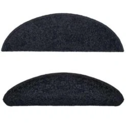 VidaXL Trapmatten 15 St 56x17x3 Cm Zwart -Tapijt Wereld b15f7a99ffb246d1bcffc0f2965a1dab