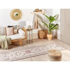 Beliani Loper - YANOBA Beige Katoen 80x300 Cm 7 Beliani Loper - YANOBA Beige Katoen 80x300 Cm -Tapijt Wereld eb4ef266c9b4439998b47b4cd9489be3