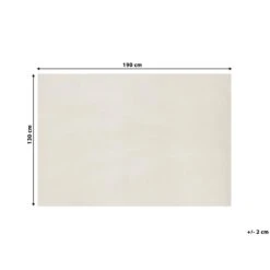 Beliani Anti-slip Mat - BALAD Wit Pvc 130x190 Cm -Tapijt Wereld ebeeb4fd64ed4540bb3f7a2283b638f3