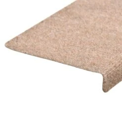 VidaXL Trapmatten 15 St 65x21x4 Cm Naaldvilt Bruin -Tapijt Wereld f647523d890741048c441c5214c49958