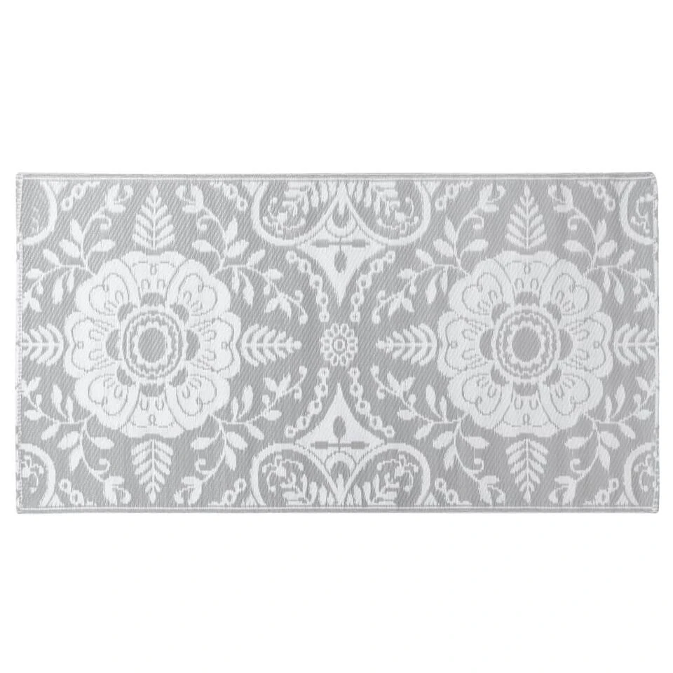 VidaXL Buitenkleed 160x230 Cm PP Lichtgrijs 5 VidaXL Buitenkleed 160x230 Cm PP Lichtgrijs - Afbeelding 3